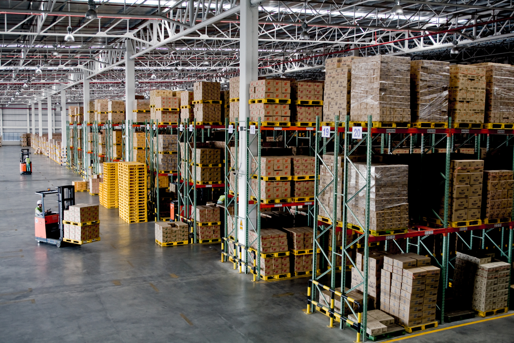Picture of warehouse interior