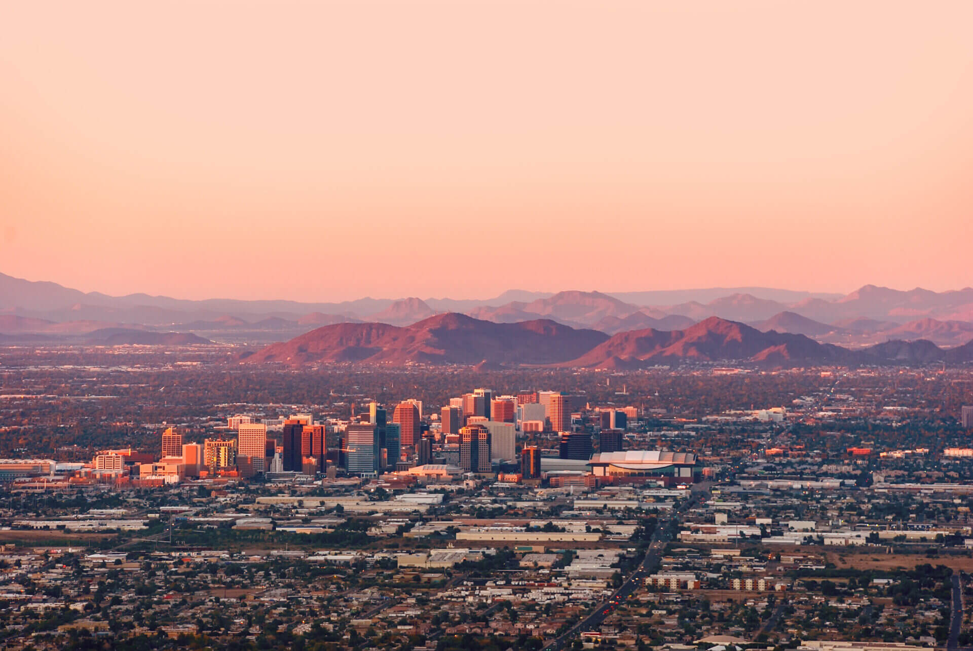 Picture of Phoenix Arizona.'s skyline